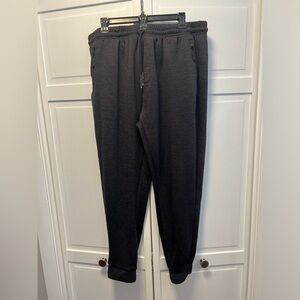Public Record Joggers/Sweatpants Size Men’s 3XL Color Gray And Black